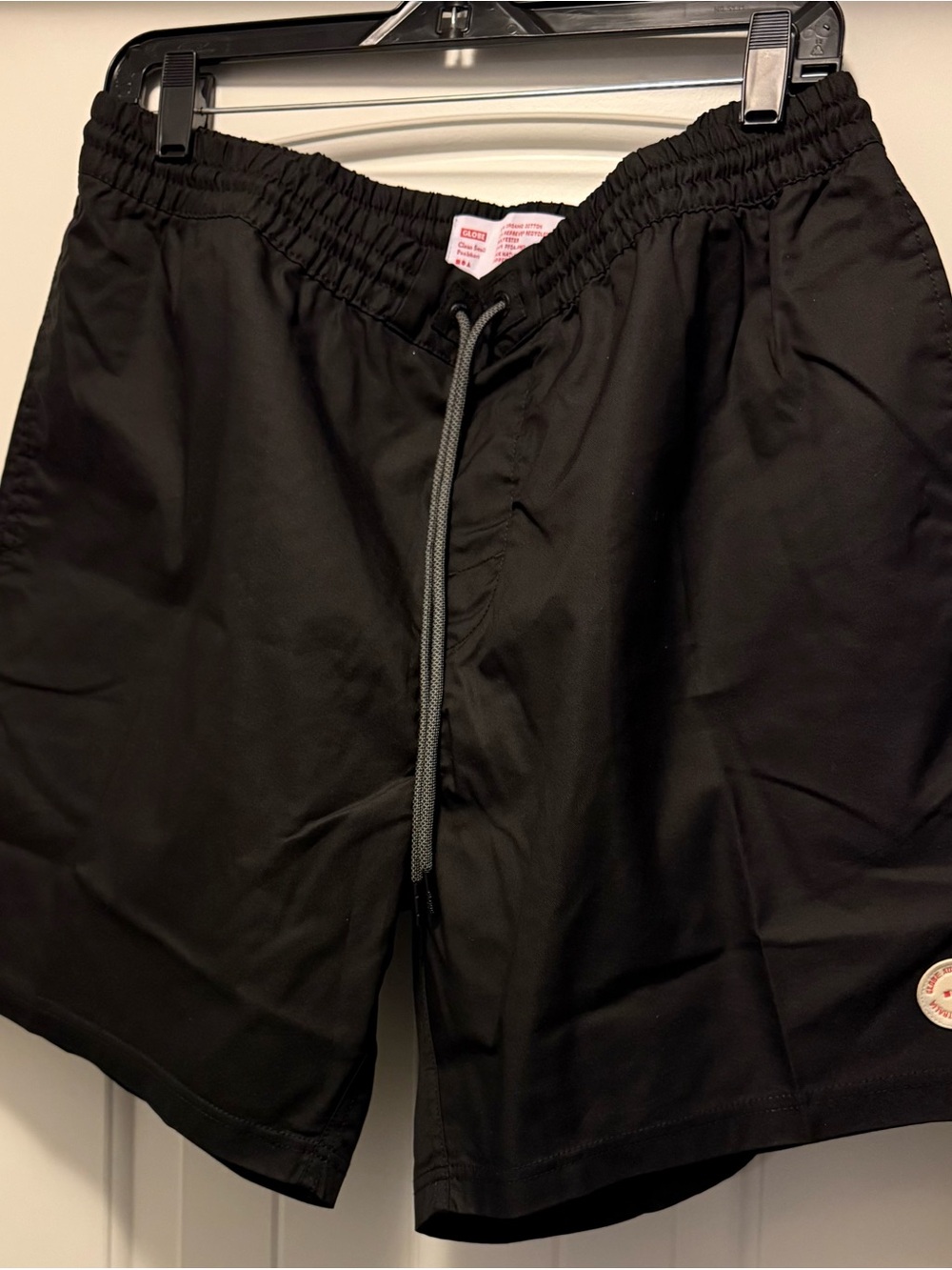 Globe Men's Black Athletic Drawstring Shorts